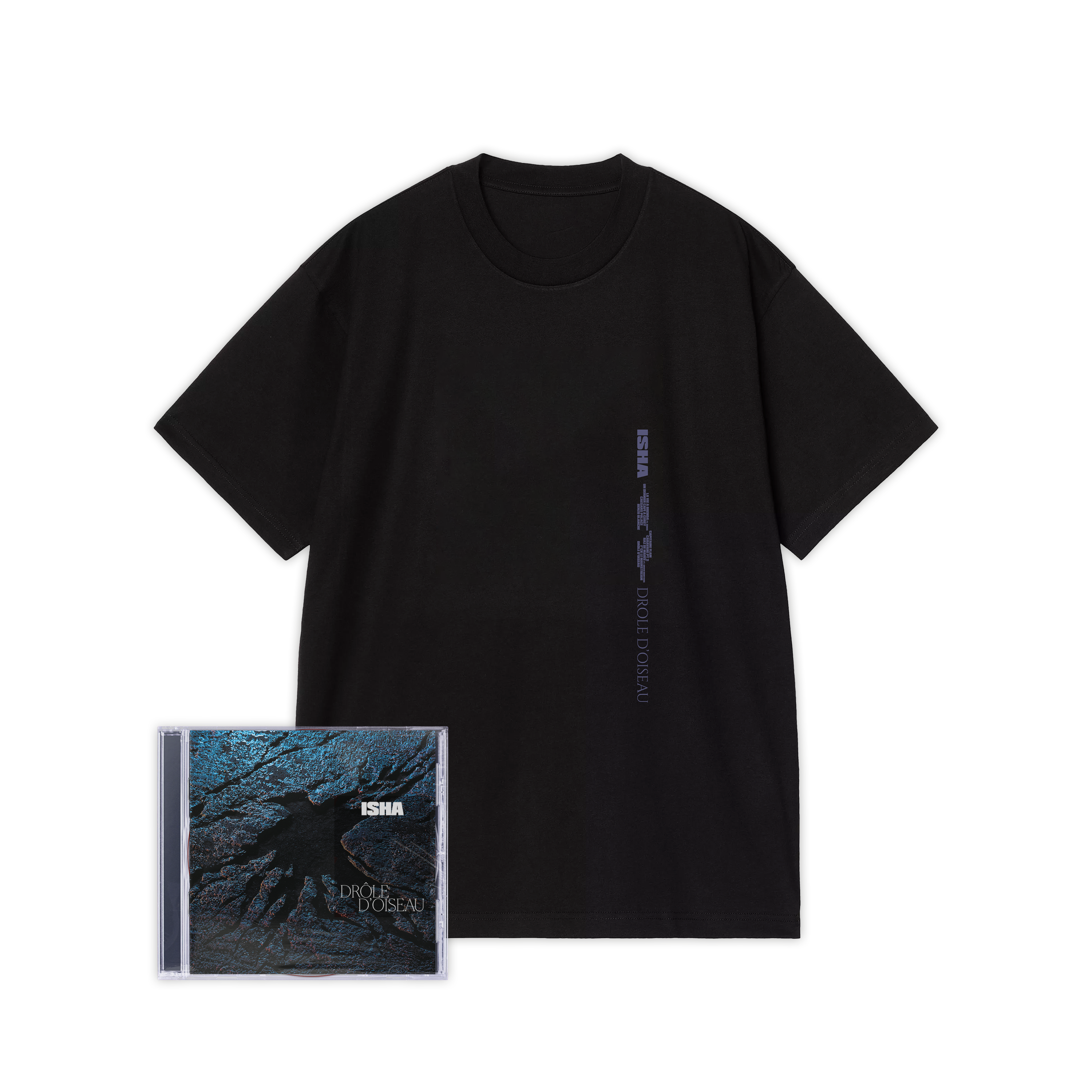 CD + t-shirt “Drôle d'oiseau“