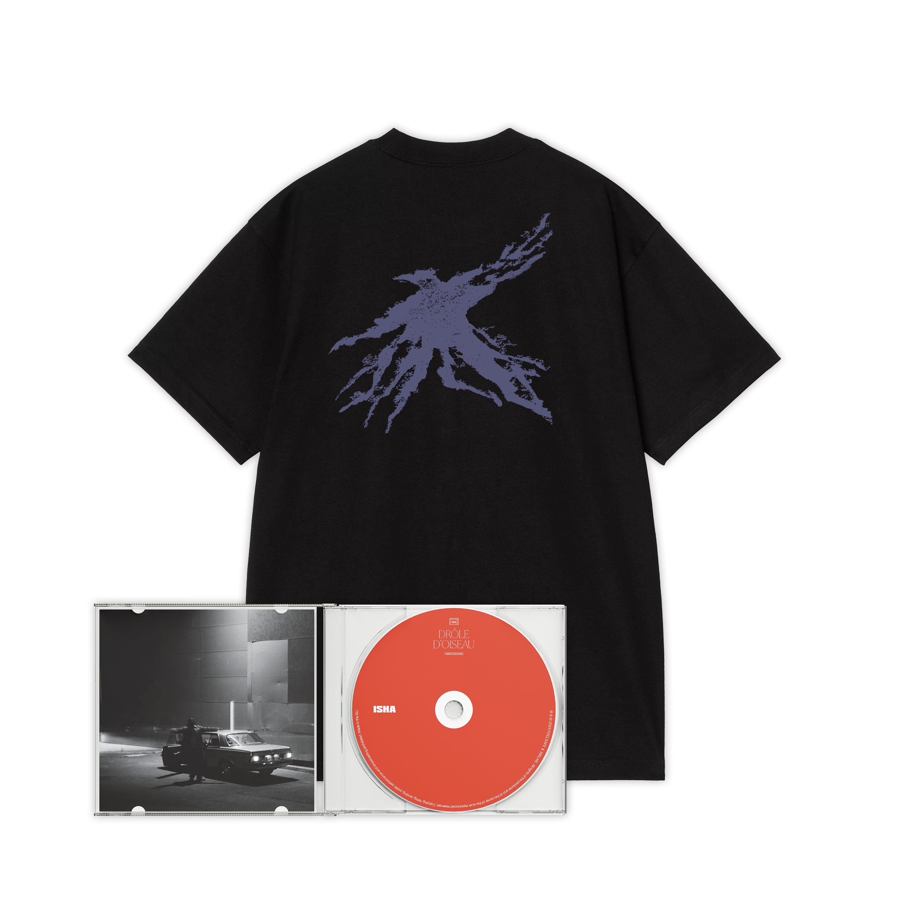 CD + t-shirt “Drôle d'oiseau“